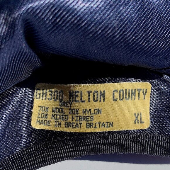 Vintage Glen Appin of Scotland Classic Gray Wool Newsboy Flat Cap Men’s XL - Picture 8 of 8